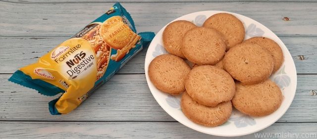 Sunfeast Farmlite Nuts Digestive Biscuit Review Mishry