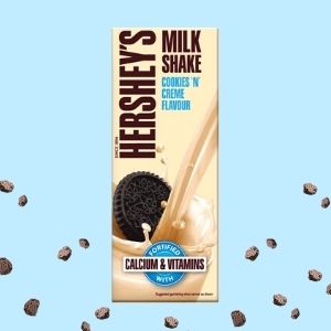 hershey’s milkshakes cookies n creme flavor