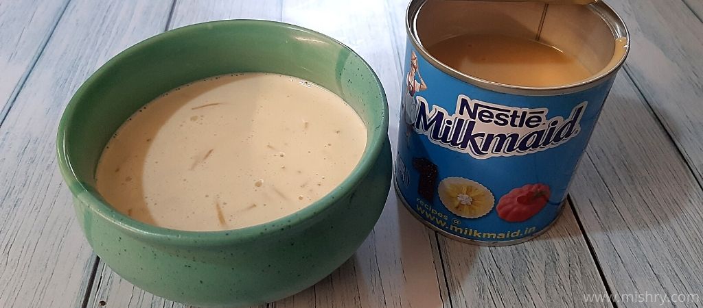 nestle milkmaid taste test