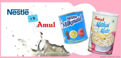 nestle milkmaid vs amul mithai mate condensed milk