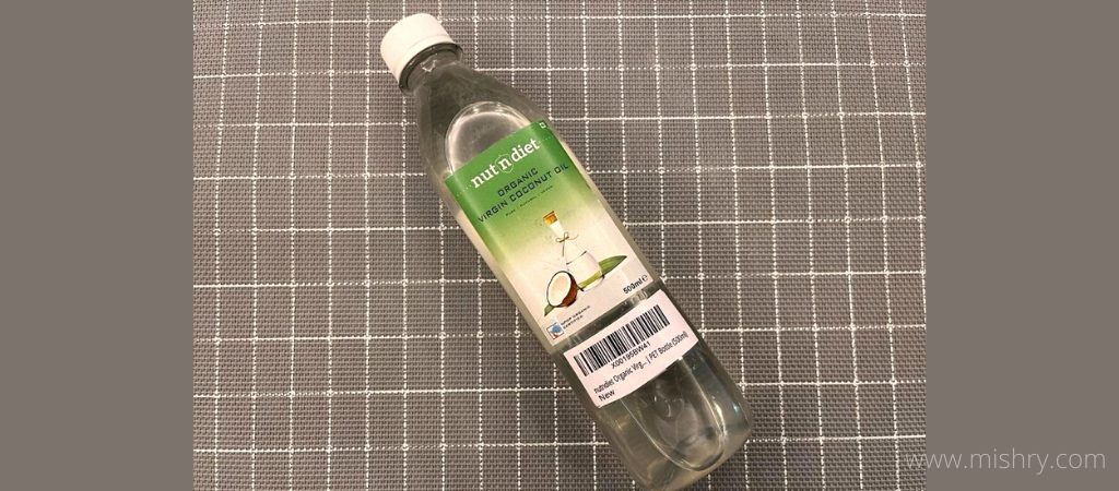nutndiet organic virgin coconut oil bottle