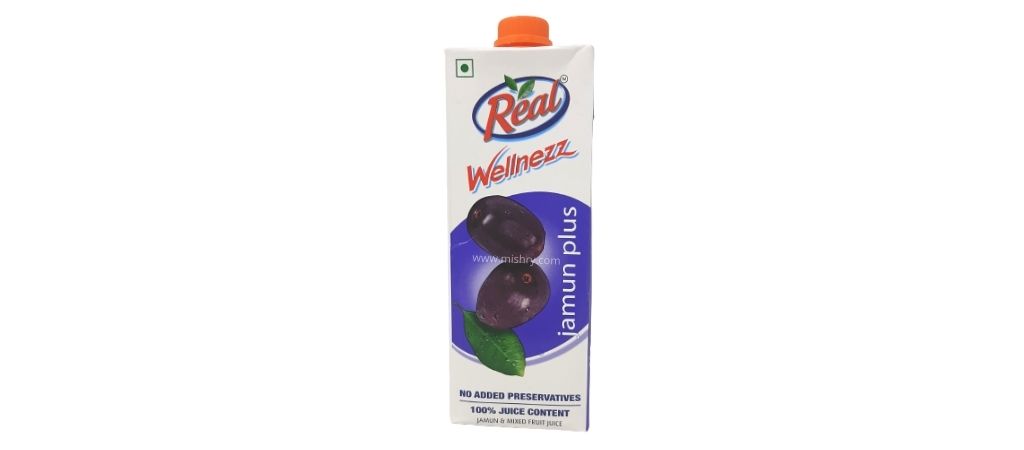 real wellnezz jamun juice packaging