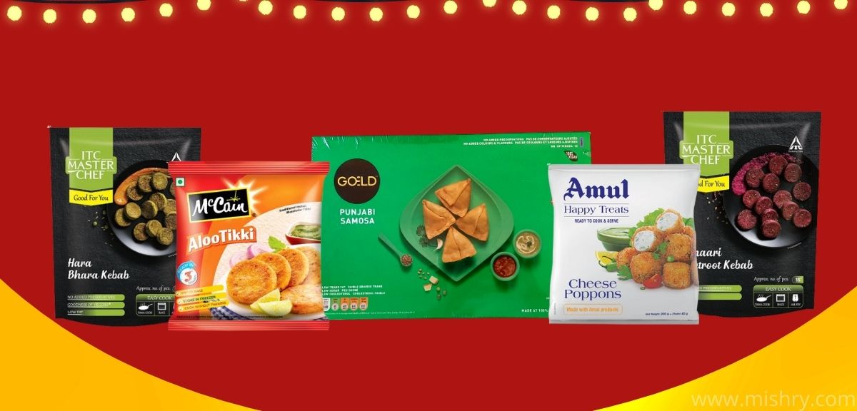 best frozen snacks in india