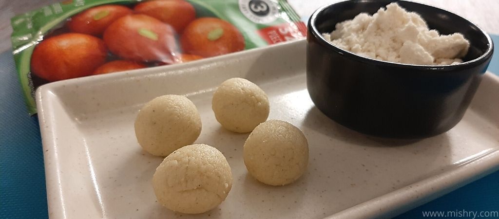 haldirams gulab jamun mix dough
