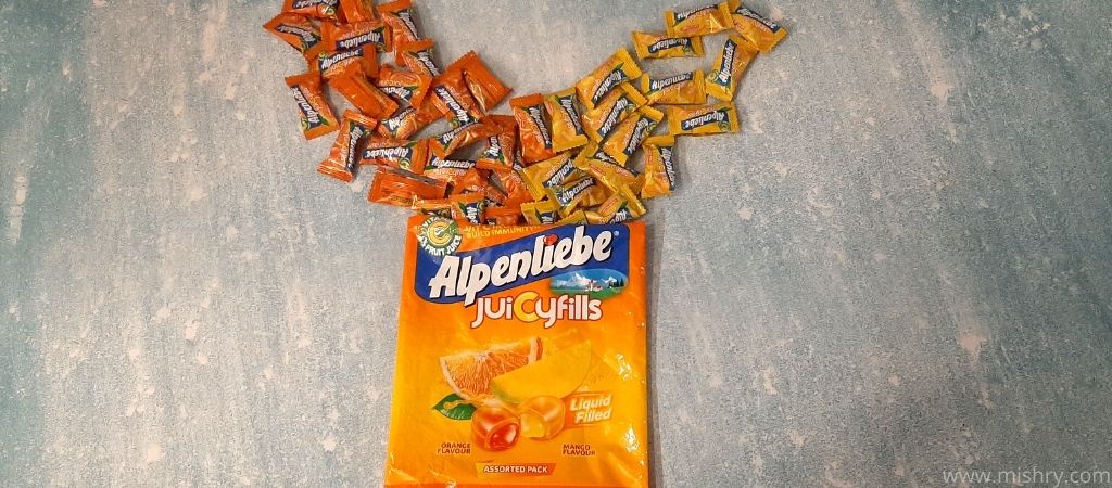 alpenliebe juicyfills packaging