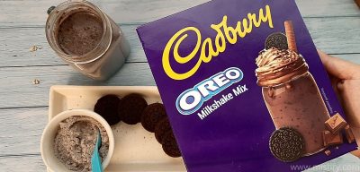 cadbury oreo milkshake mix review