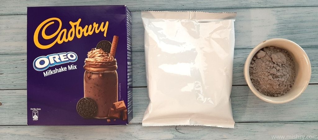 cadbury oreo milkshake packaging
