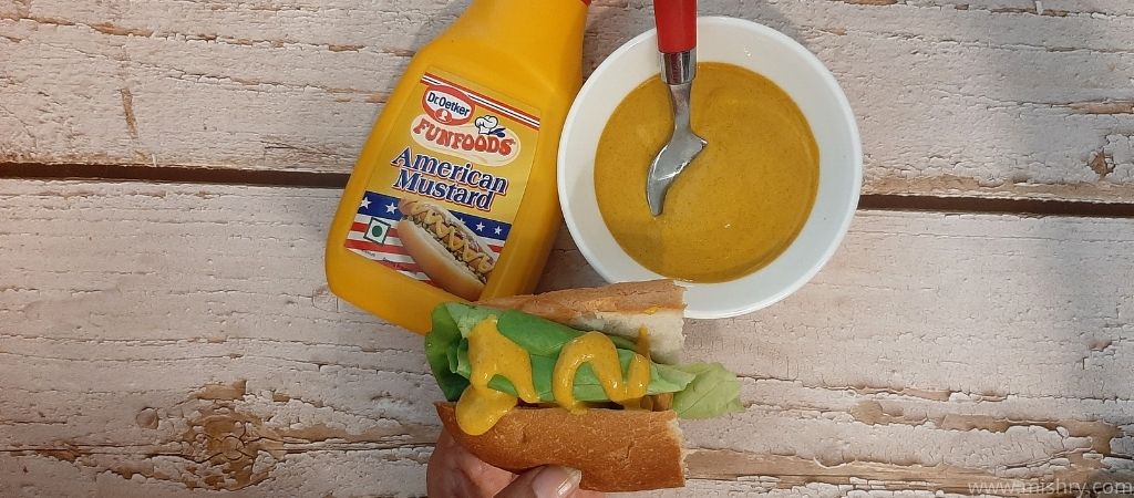funfoods mustard hot dog tasting