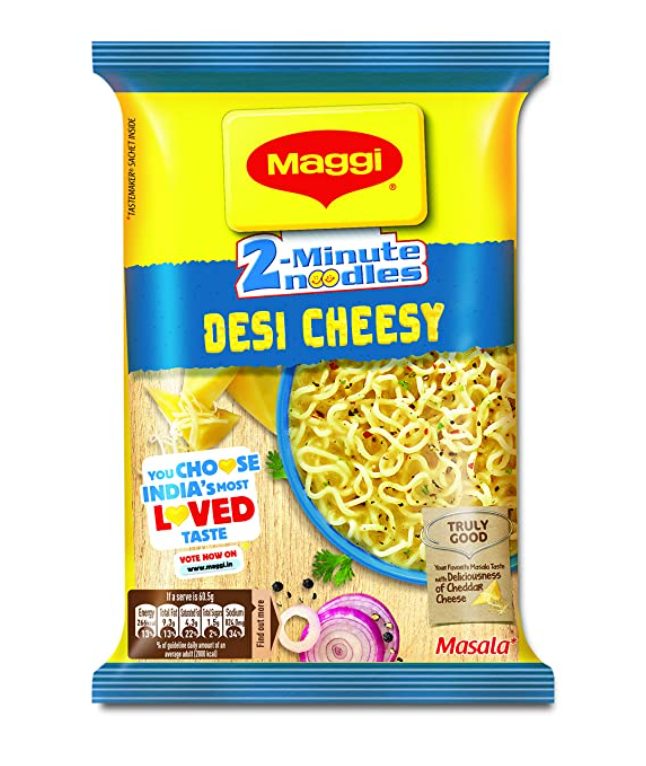 maggi 2-minute desi cheesy noodles
