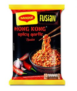 maggi fusian Hong Kong spicy garlic noodles