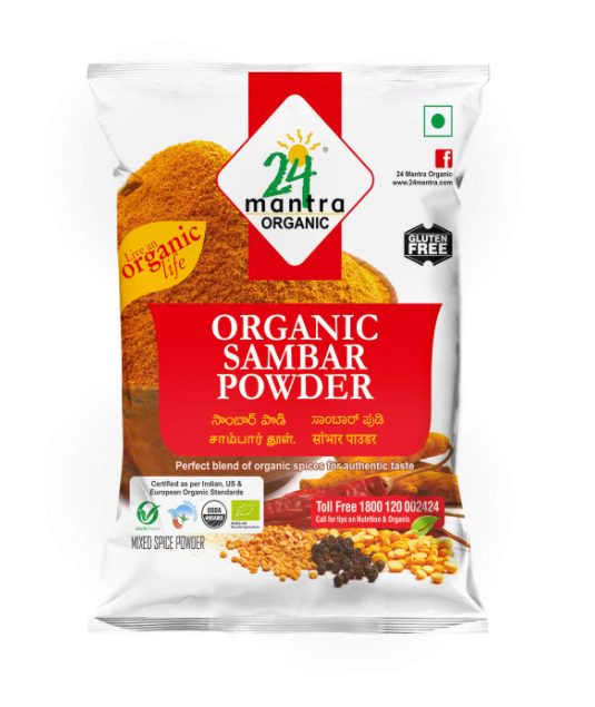 24 Mantra Organic Sambar Masala Powder