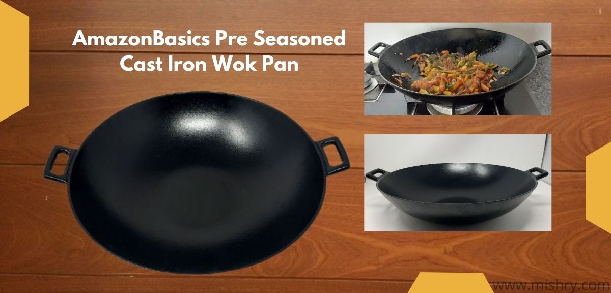 15 Inch Basics Pre-Seasoned Cast Iron Skillet Pan