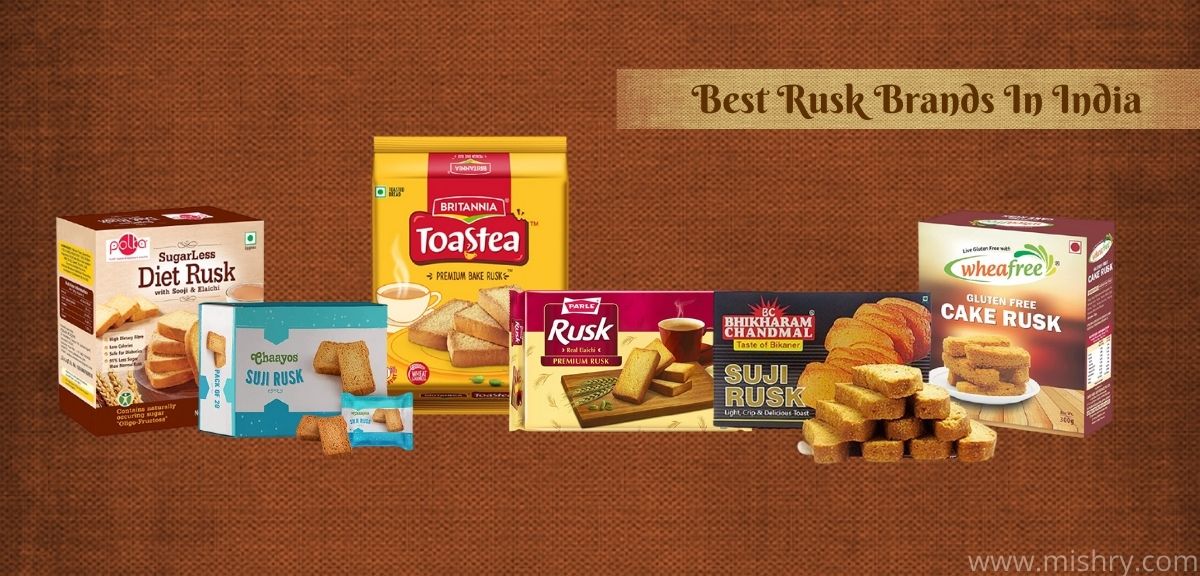 best rusk brands in india