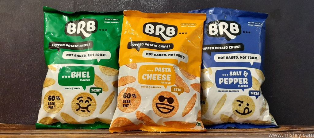 brb popped potato chips reviewed variants