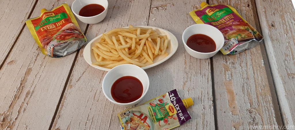 maggi hot and sweet sauces review