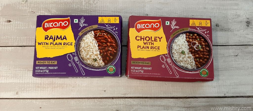 bikano ready to eat meals reviewed variants