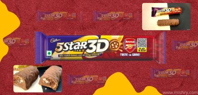 cadbury 5 star 3d chocolate bar review