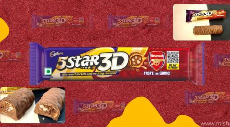 cadbury 5 star 3d chocolate bar review