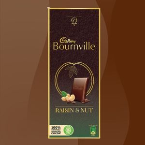 cadbury bournville raisin and nut