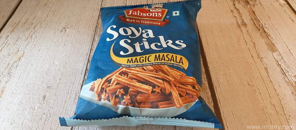 jabsons soya sticks magic masala packaging