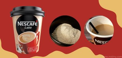 nescafe latte coffee cup review