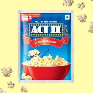 act II instant natural popcorn