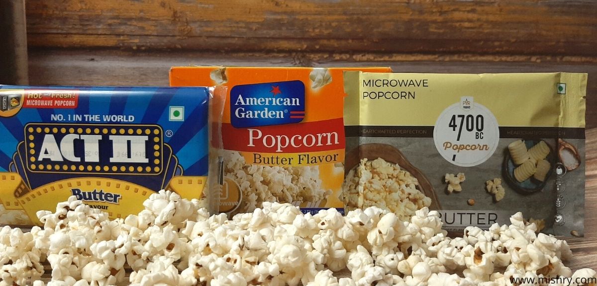 best microwave butter popcorn brands in india