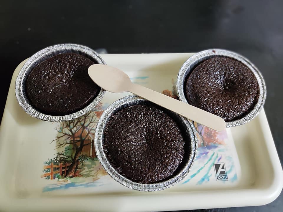 dr.oetker choco lava cake ready to eat