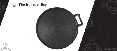 indus valley pre-seasoned cast iron tawa review