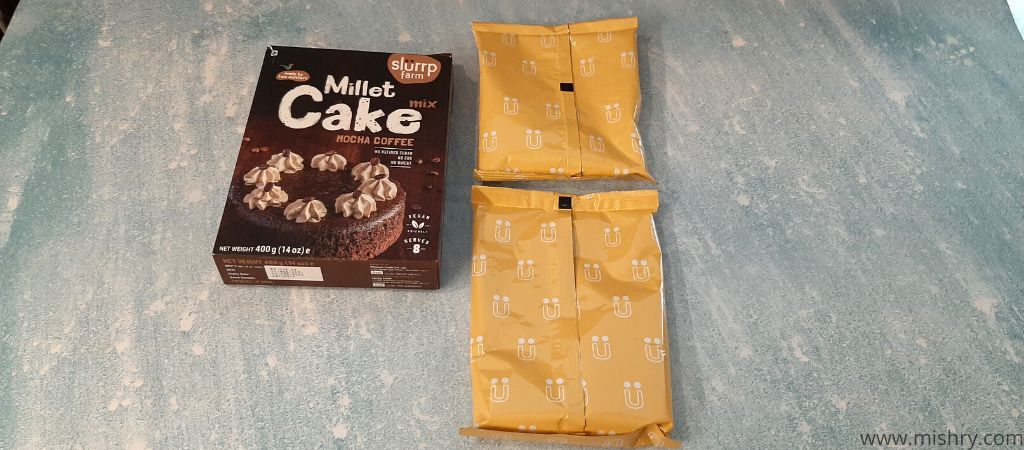 slurrp farm millet cake mocha coffee packaging
