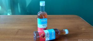 suprfit italian apple cider vinegar with mother on a table