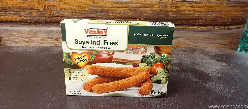 vezlay soya indi fries packaging
