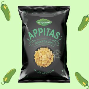 wingreens farms appitas baked pita chips jalapeno flavor