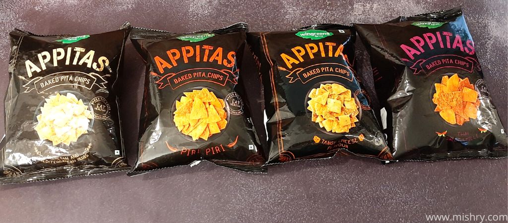 wingreens farms appitas baked pita chips reviewed variants