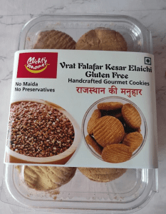 MISHTI Gourmet VRAT FALAFAR Kesar ELAICHI Cookies