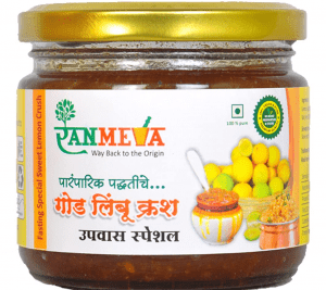 RANMEVA Organic Fasting Upvas Special Sweet Lime Lemon Crush Pickles