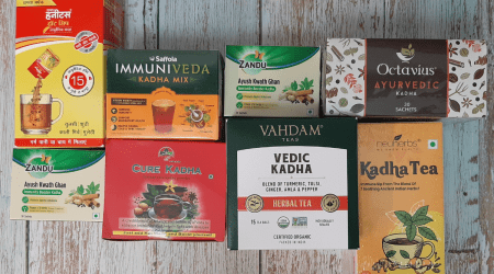 best instant kadha mix powder brands in india