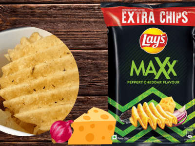 lays maxx peppery cheddar potato chips review
