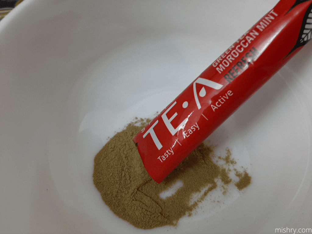 sprig green tea moroccan mint powder