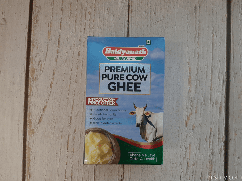 baidyanath ghee packaging