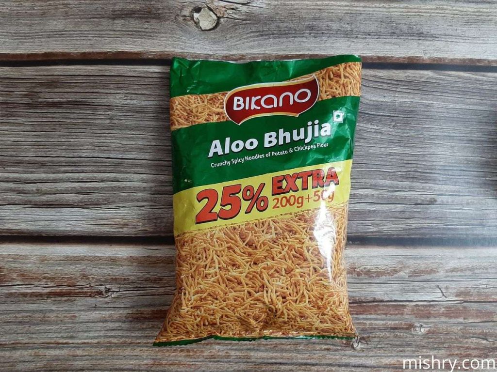 bikano aloo bhujia packaging