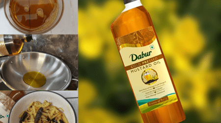 dabur cold pressed mustard oil review