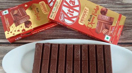 Nestlé Kitkat dessert delight rich choco fudge chocolate review