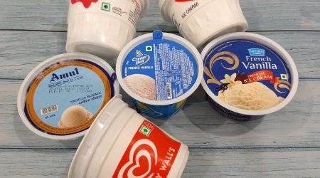 best vanilla ice cream cup brands in india