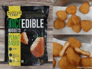 itc master chef incredible plant based nuggets review