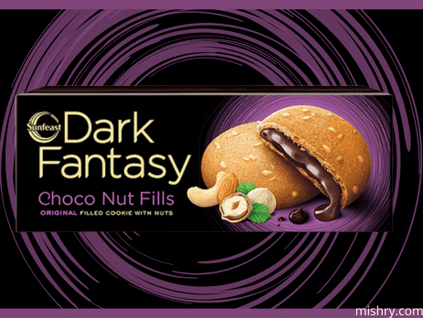 Sunfeast Dark Fantasy Choco Nut Fills Cookies Review Mishry