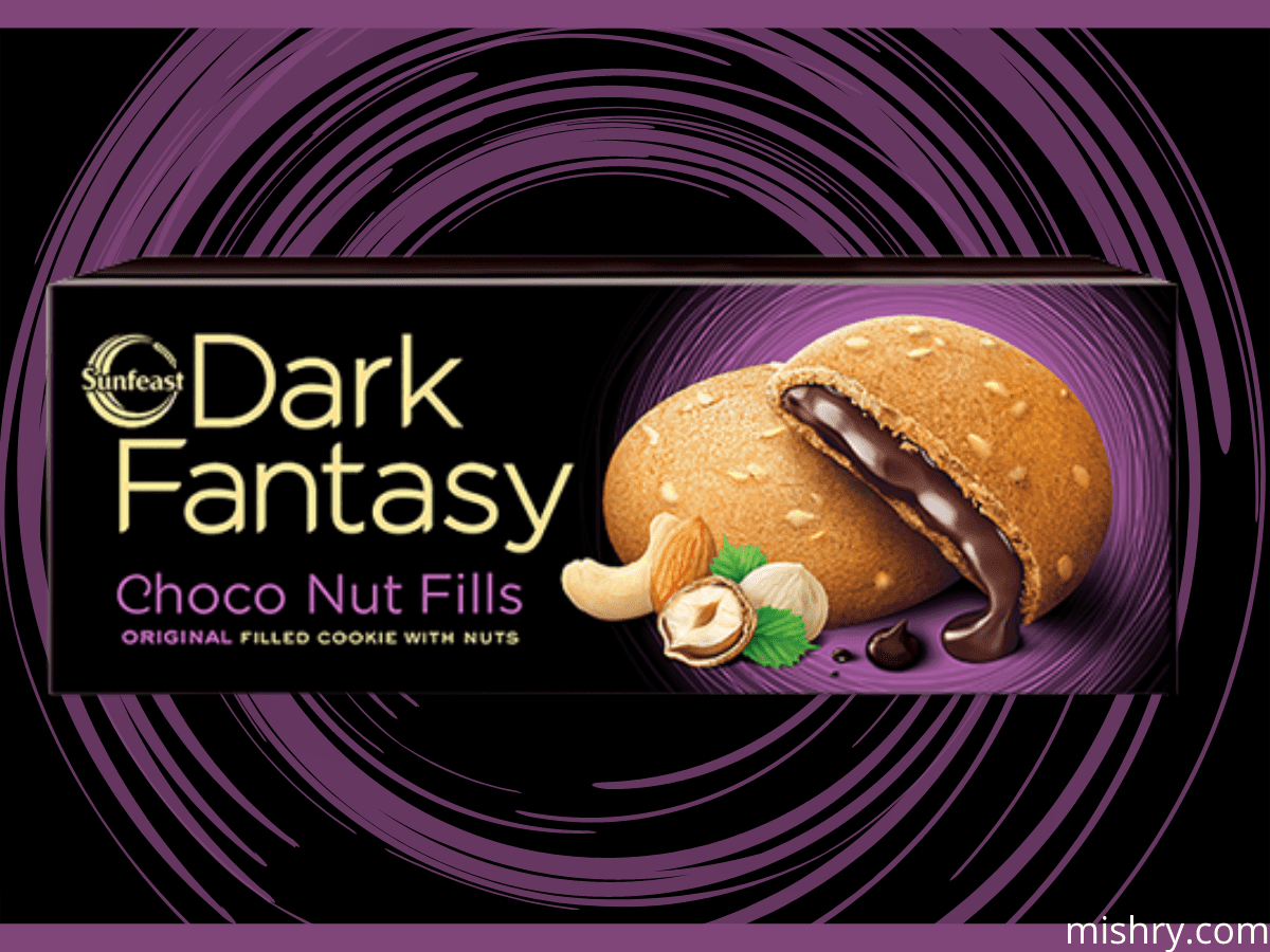sunfeast dark fantasy choco nut fills cookies review