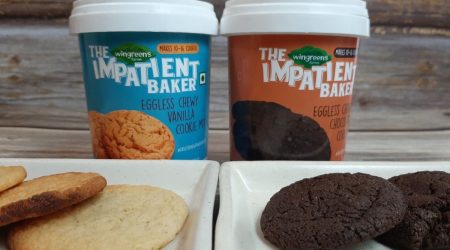 wingreens farms the impatient baker eggless chewy cookie mix review