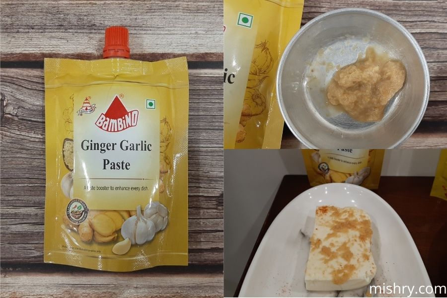 bambino ginger garlic paste