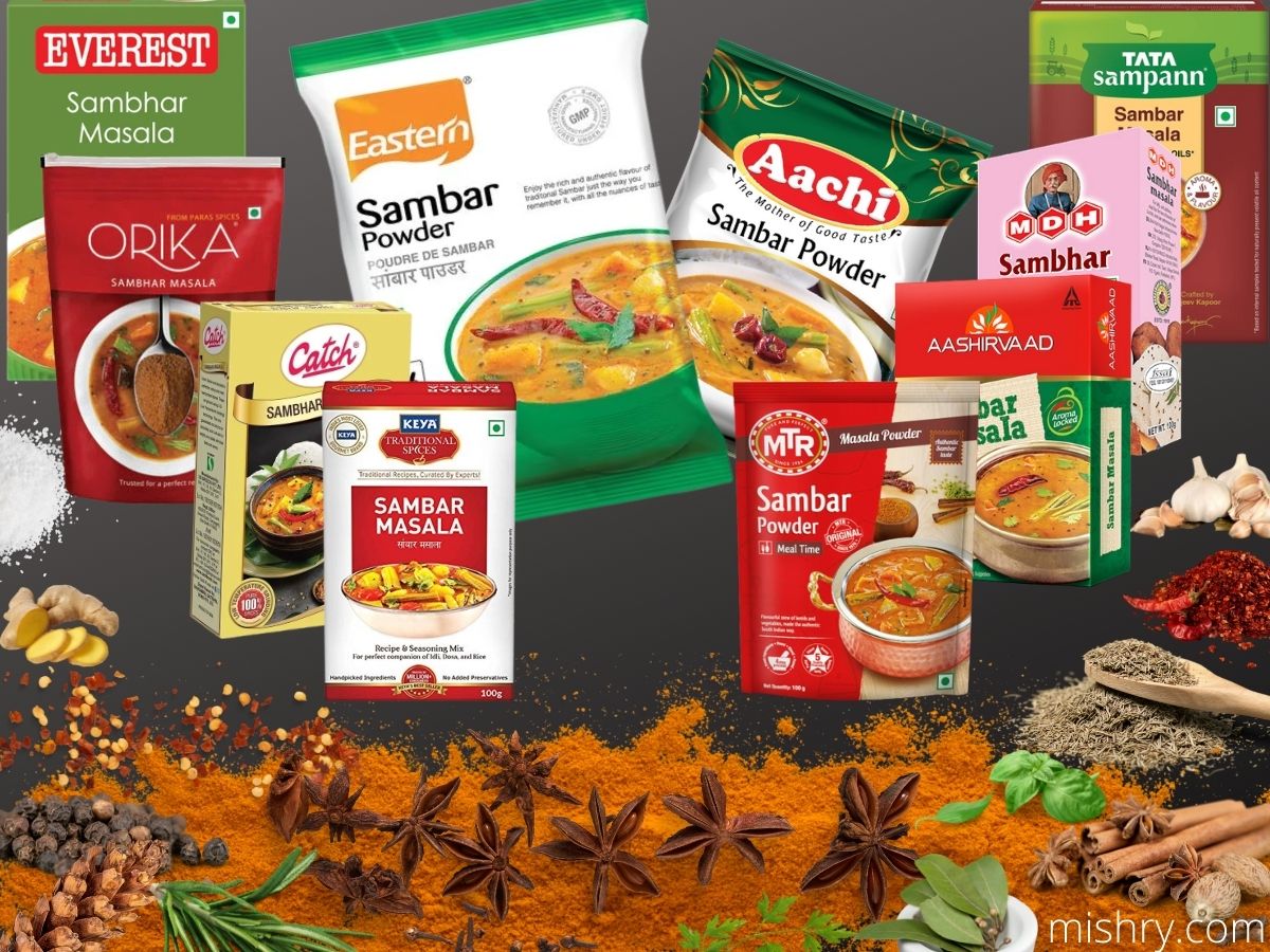 best sambar masala brands in india